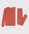 Pigiama donna in cotone e lyocell rosa BRANDY