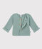 Cardigan in tricot a punto legaccio per bebè verde PAUL