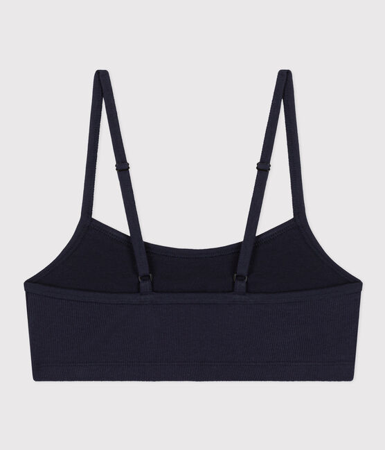 Brassière donna in cotone elastam blu SMOKING