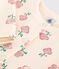 Cardigan in tessuto felpato bambina bianco AVALANCHE/ MULTICO