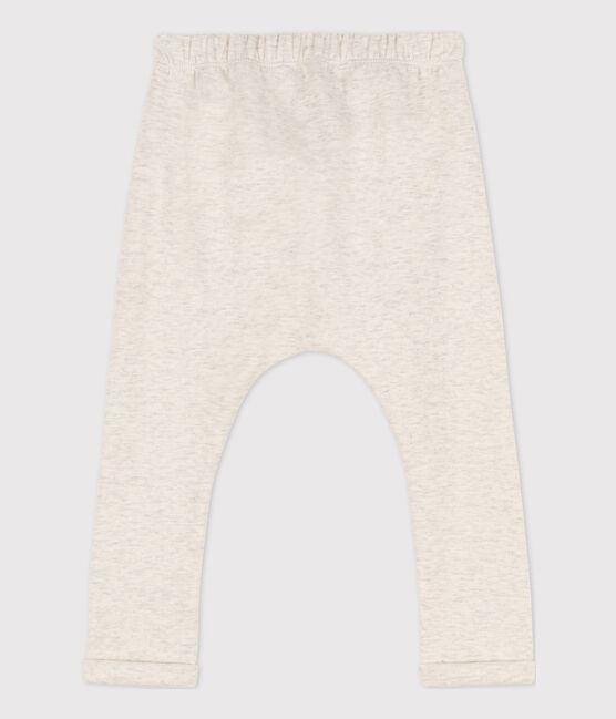 Pantaloni in jersey spesso per neonati beige MONTELIMAR CHINE