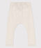 Pantaloni in jersey spesso per neonati beige MONTELIMAR CHINE