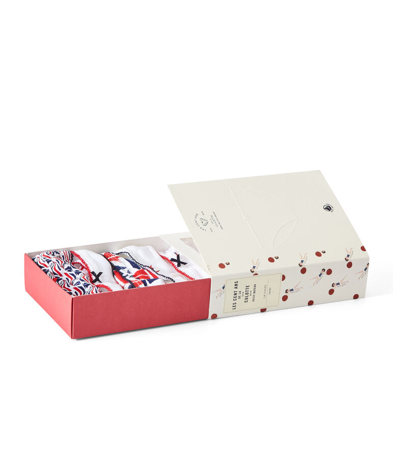 La culotte cult bambina bianco