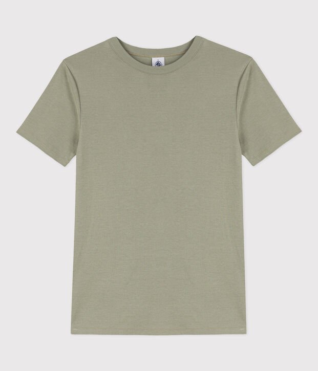 T-shirt L'ICONIQUE girocollo in cotone donna verde