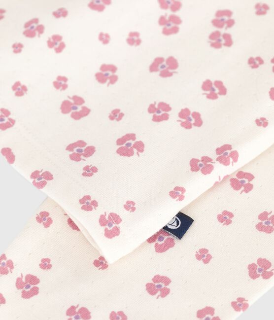 Cardigan in cotone con stampa bambina MILK/ MULTICO