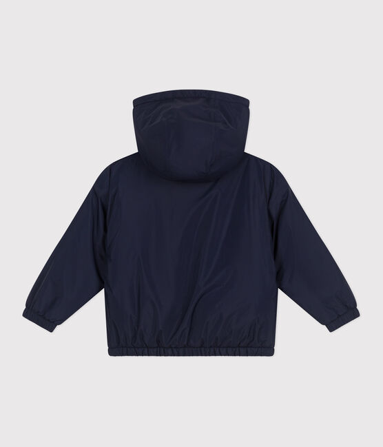 Giacca a vento con pile bambino blu SMOKING
