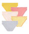 Confezione da 5 slip bambina variante 1