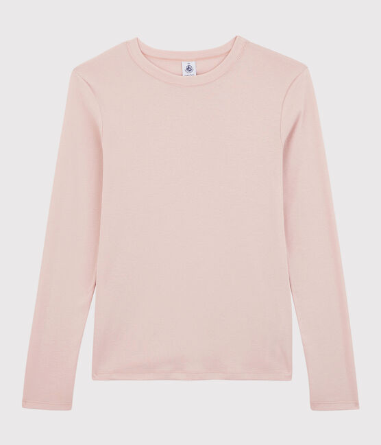 T-shirt girocollo iconica in cotone Donna rosa GLOVE