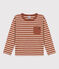 T-shirt bambino a maniche lunghe in cotone CINA+AVALANCHE