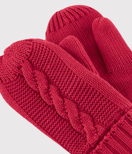Muffole bambina/bambino rosso TERKUIT