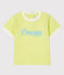 T-shirt maniche corte bebè maschio giallo SUNNY
