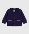 Cardigan per neonato in cotone tinta unita con bottoni SOIR