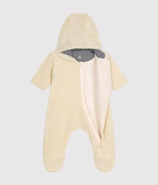 Tutina in sherpa neonato ecru AVALANCHE