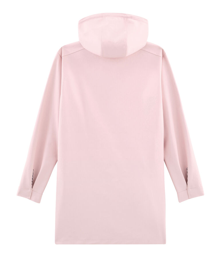 Parka lungo donna rosa