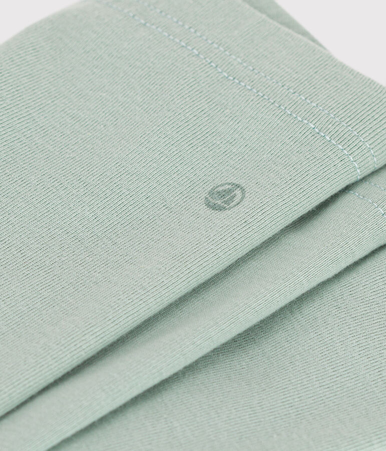 Leggings in cotone per beb&egrave; verde