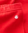 Leggins per bebè in cotone biologico rosso PEPS