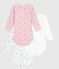 Set di body a maniche lunghe in cotone con mele stampate neonato variante 1