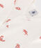 Pigiama in cotone con granchi neonato bianco MARSHMALLOW/bianco MULTICO