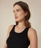 Canotta Iconica in cotone donna nero BLACK