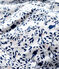 Cappellino reversibile bebè femmina blu SMOKING/bianco MULTICO