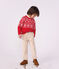 Pantaloni dritti in velluto bambino GESSO