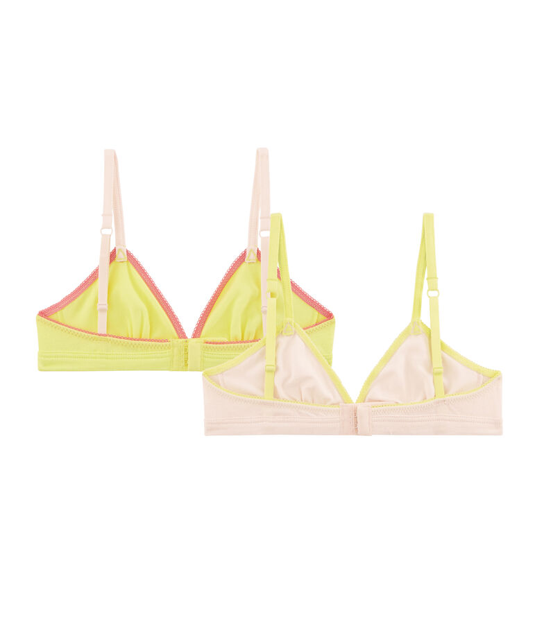 Duo reggiseni ragazza multicolore