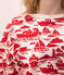 Felpa in cotone donna rosso AVALANCHE/ ROUGE