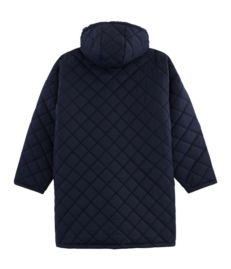 Giacca a vento calda lunga unisex blu SMOKING