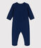 Tutina pigiama in spugna bouclette per neonati blu MEDIEVAL