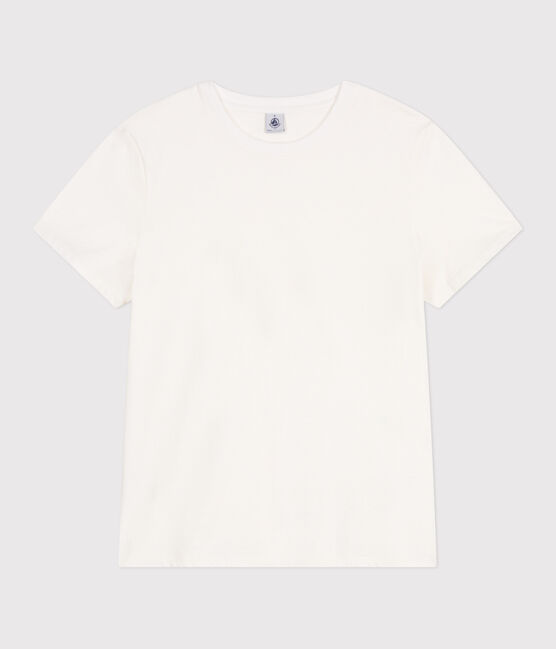 T-shirt donna Le Droit in cotone tinta unita bianco MARSHMALLOW