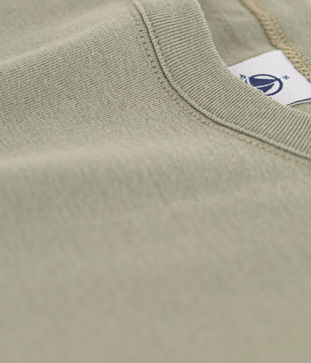 T-shirt L'ICONIQUE girocollo in cotone donna verde