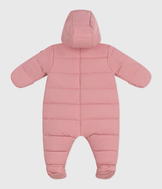 Tutina imbottita in poliestere neonato rosa CHARME