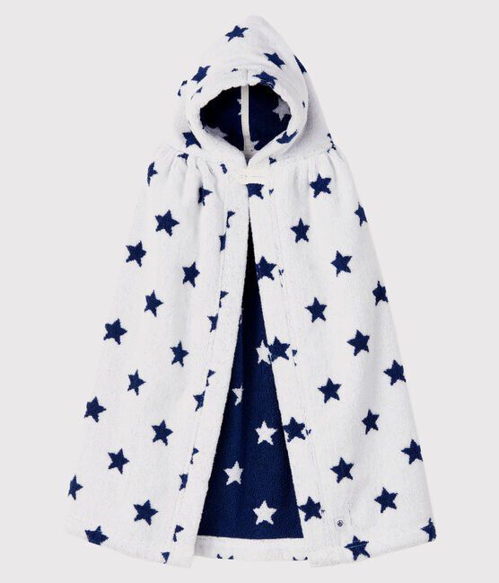 Mantellina da bagno bebè unisex bianco MARSHMALLOW