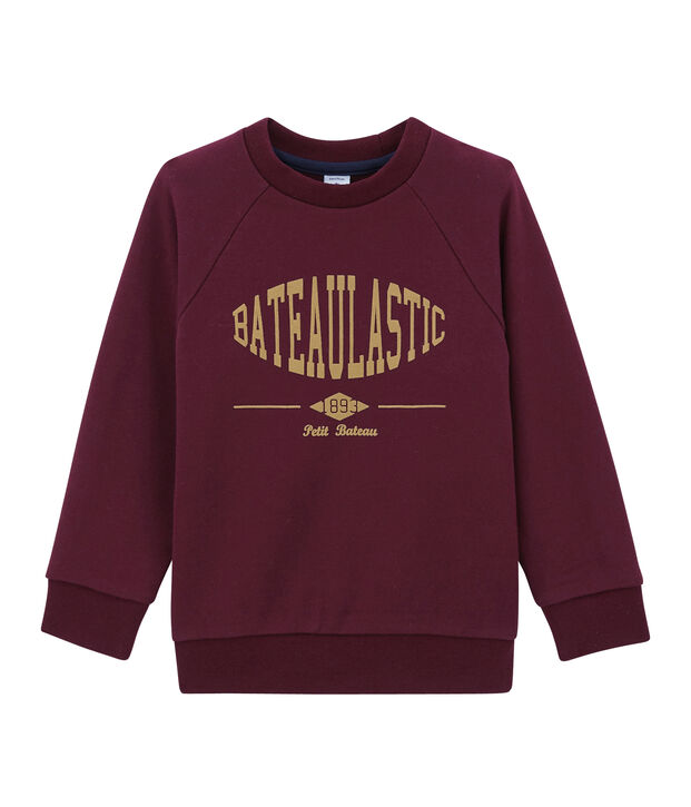 Sweat shirt enfant gar&ccedil;on rosso