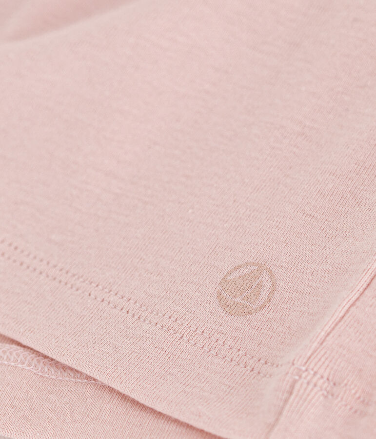 T-shirt bambina in cotone rosa SALINE