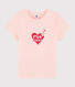 T-shirt serigrafata bambina