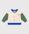 Giacca stile teddy in cotone color block neonato AVALANCHE/ PALMERAIE