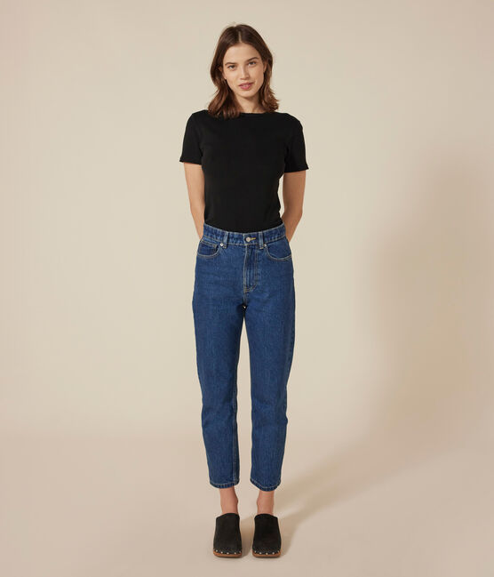 T-shirt L'ICONIQUE cocotte in cotone Donna nero BLACK