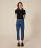 T-shirt L'ICONIQUE cocotte in cotone Donna nero BLACK