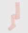 Collant in lana neonato rosa SALINE