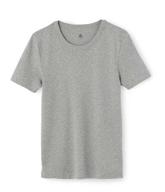 T-shirt maniche corte girocollo uomo grigio SUBWAY CHINE