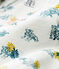 Felpa con cappuccio zippato neonato fantasia bianco MARSHMALLOW/bianco MULTICO