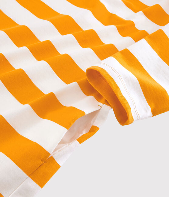 Abito a righe Donna giallo TEHONI/bianco MARSHMALLOW