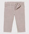 Pantalone maschietto a righe rosso VINO/bianco MARSHMALLOW