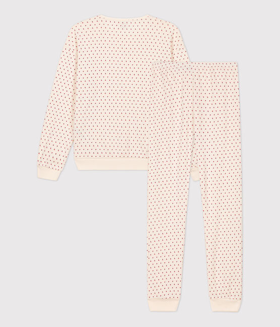 Pigiama donna in cotone bianco AVALANCHE/ MULTICO