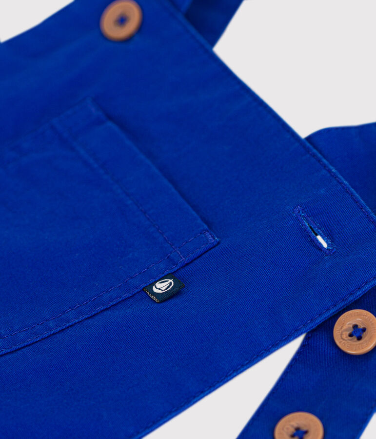 Salopette corta bambina blu SURF