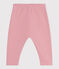 Joggers in cotone tinta unita neonato rosa CHARME