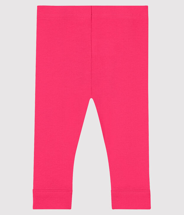 Leggins per beb&egrave; in cotone rosa