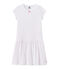 Camicia da notte bambina con stampa a cuori bianco ECUME/rosa ROSE