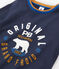 T-shirt a manica lunga bambino blu SMOKING